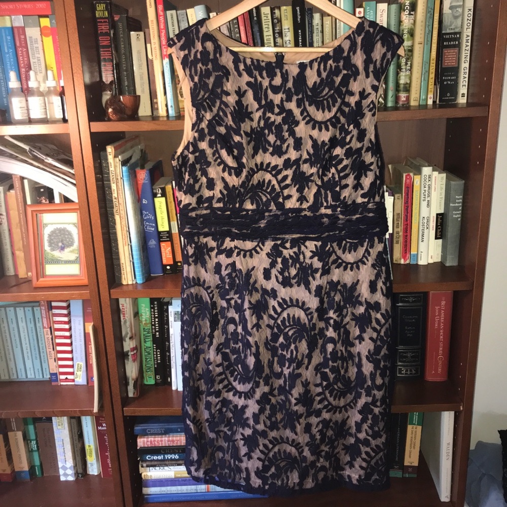 Beautiful navy lace dress
